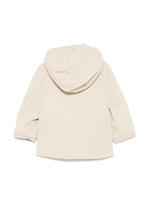 Giubbino imbottito K-WAY KIDS | K71338WAVS BEIGE GREY/VIOLETDKPURPLE